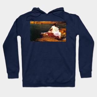 Calypso's Isle - Herbert James Draper Hoodie